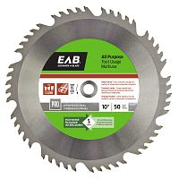 10" x 50 Teeth All Purpose  Professional Saw Blade Recyclable Exchangeable